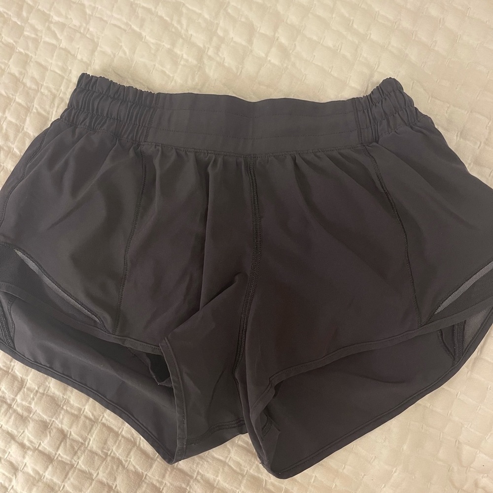 Lululemon Black Hotty Hot Short
